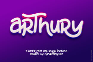 Arthury: The Display Font That Makes Campaigns Stand Out