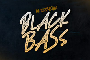 Black Bass: A Strong Display Font for Bold Branding