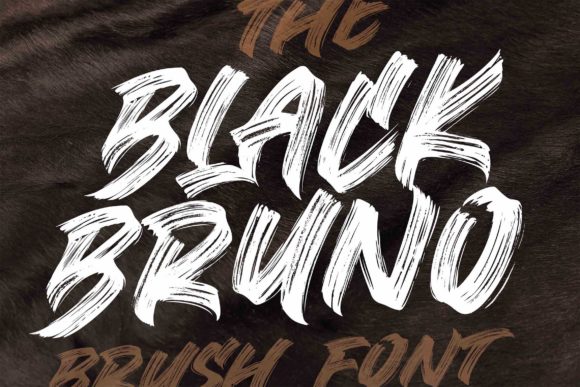 Black Bruno: A Handwritten Font That Elevates Editorial Design