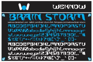 Brain Storm Font: A Web Designer’s Review for Digital Branding
