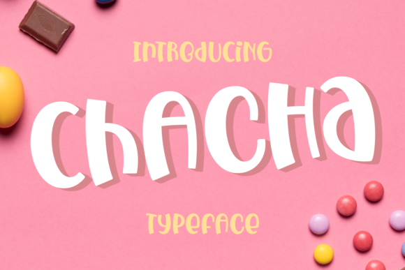 Chacha: A Playful Display Font for Editorial Design and Digital Publishing