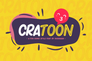 Cratoon: A Playful Yet Elegant Display Font for Modern Branding Projects