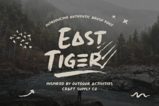 East Tiger: A Bold Display Font for High-Impact Design