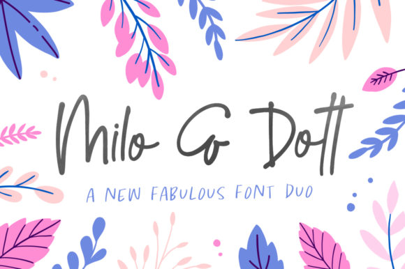 Elegant Branding with the Milo Dott Font Duo