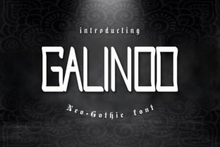 Galindo: A Modern Display Font for Contemporary Brand Design
