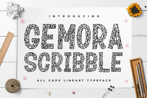 Gemora Scribble: A Friendly Display Font for Editorial Design