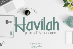 Havilah: A Playful Display Font That Elevates Small Business Branding