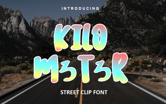 Kilometer: A Friendly Display Font for Modern Editorial Design