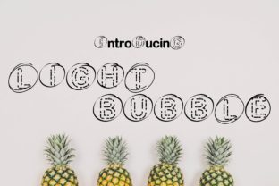Light Bubble: A Designer’s Take on This Playful Display Font