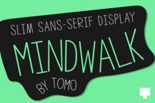 Mindwalk: A Display Font That Elevates Your Brand’s Visual Identity