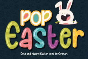 Pop Easter: A Designer’s Go-To Display Font for Charming Brand Identities