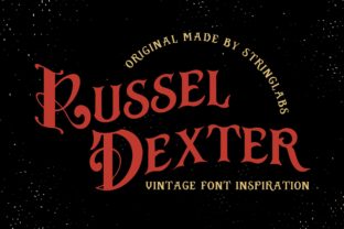 Russel Dexter: How a Retro Display Font Can Elevate Your Campaign Visuals