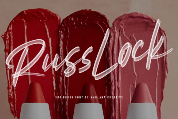Russlock Font: A Handcrafted Look for Professional Branding