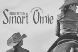 Smart Omie: A Charming Display Font for Handmade Labels, Invitations, and More