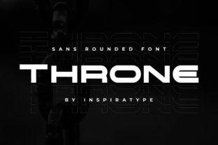 Throne: A Futuristic Display Font That Elevates Small Business Branding