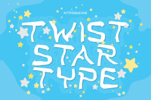 Twist Star: A Playful Display Font for Modern Web Design and Digital Branding