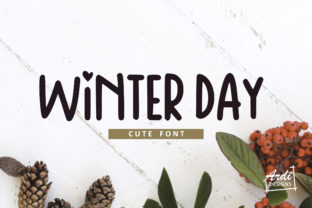 Winter Day Font: How a Playful Typeface Can Elevate Your Campaign Visuals