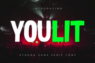 Youlit: A Handmade Crafter’s Go-To Display Font for Charming Product Design