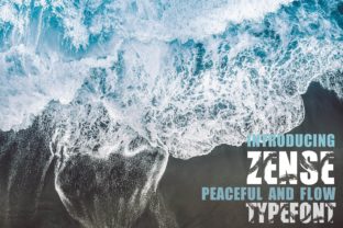 Zense: A Playful Display Font for Scroll-Stopping Digital Content